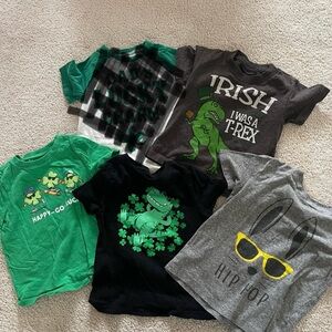Toddler Boy 3T St. Patrick’s Day & Easter shirts